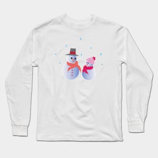 Snowman Long Sleeve T-Shirt